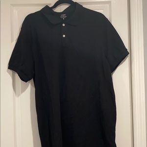 Men’s jcrew black polo